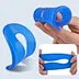 Washable gel heel pads for pain - reusable medical-grade silicone gel